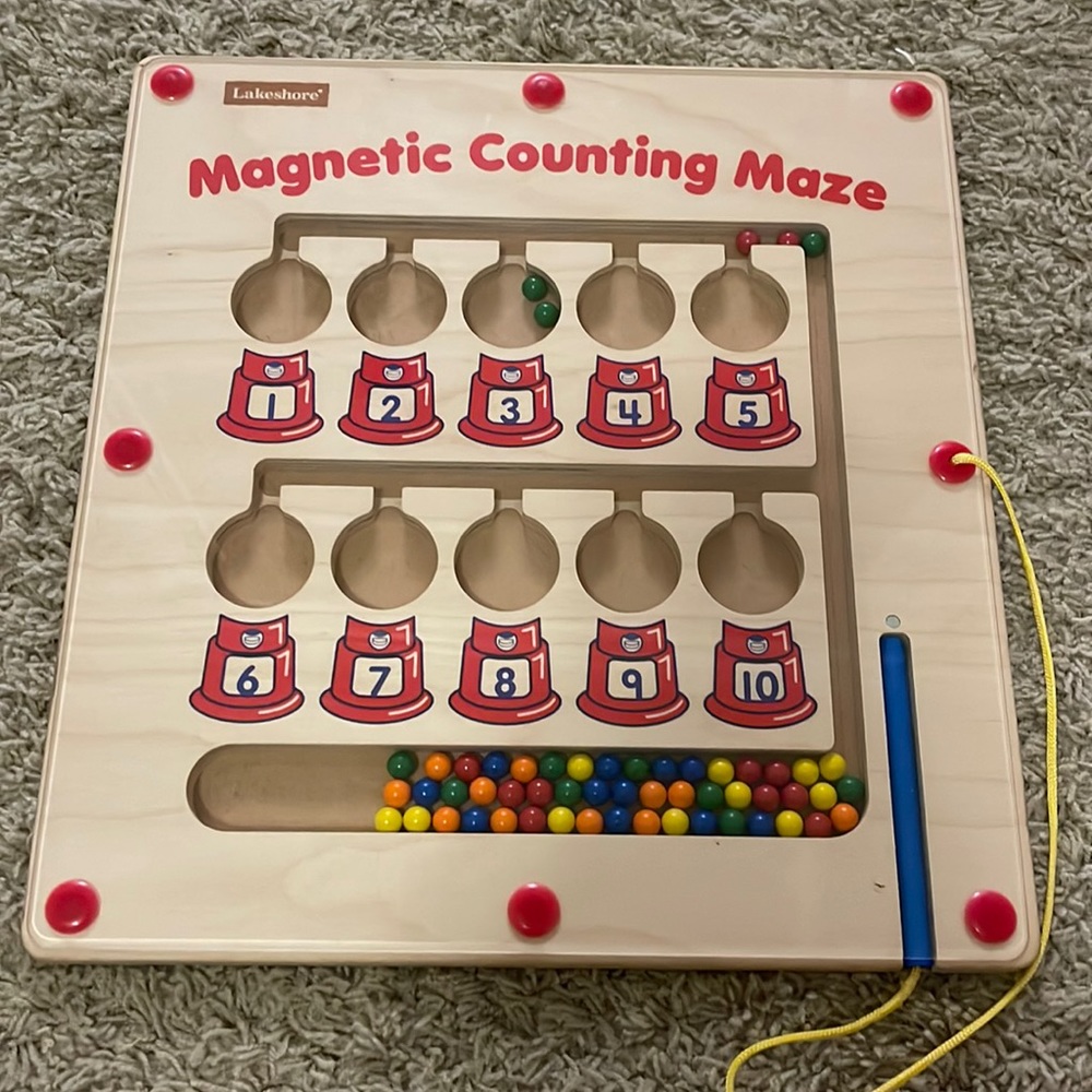 Magnetic counting maze lakeshore learning